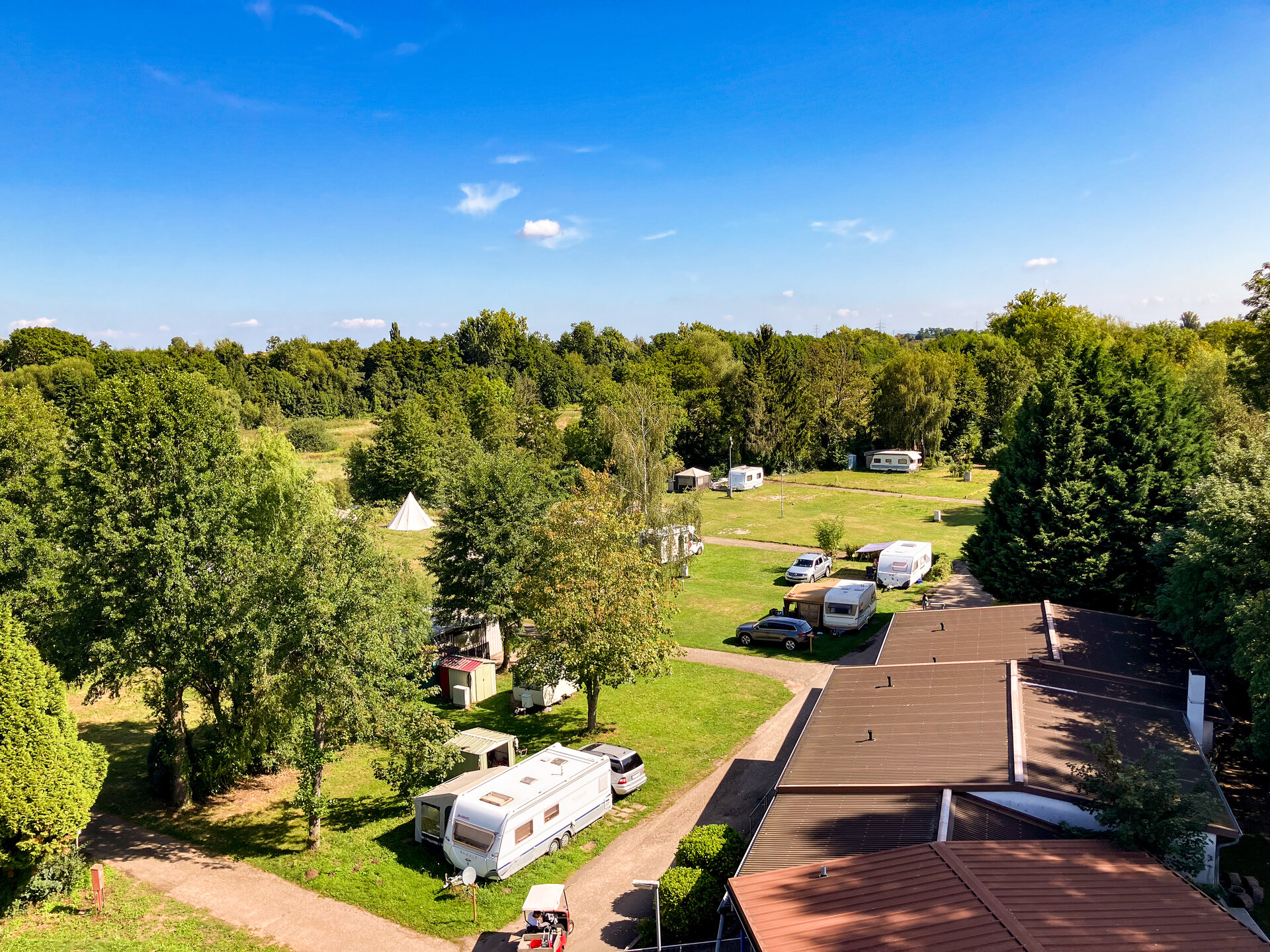 Camping Resort Rülzheim in der Pfalz