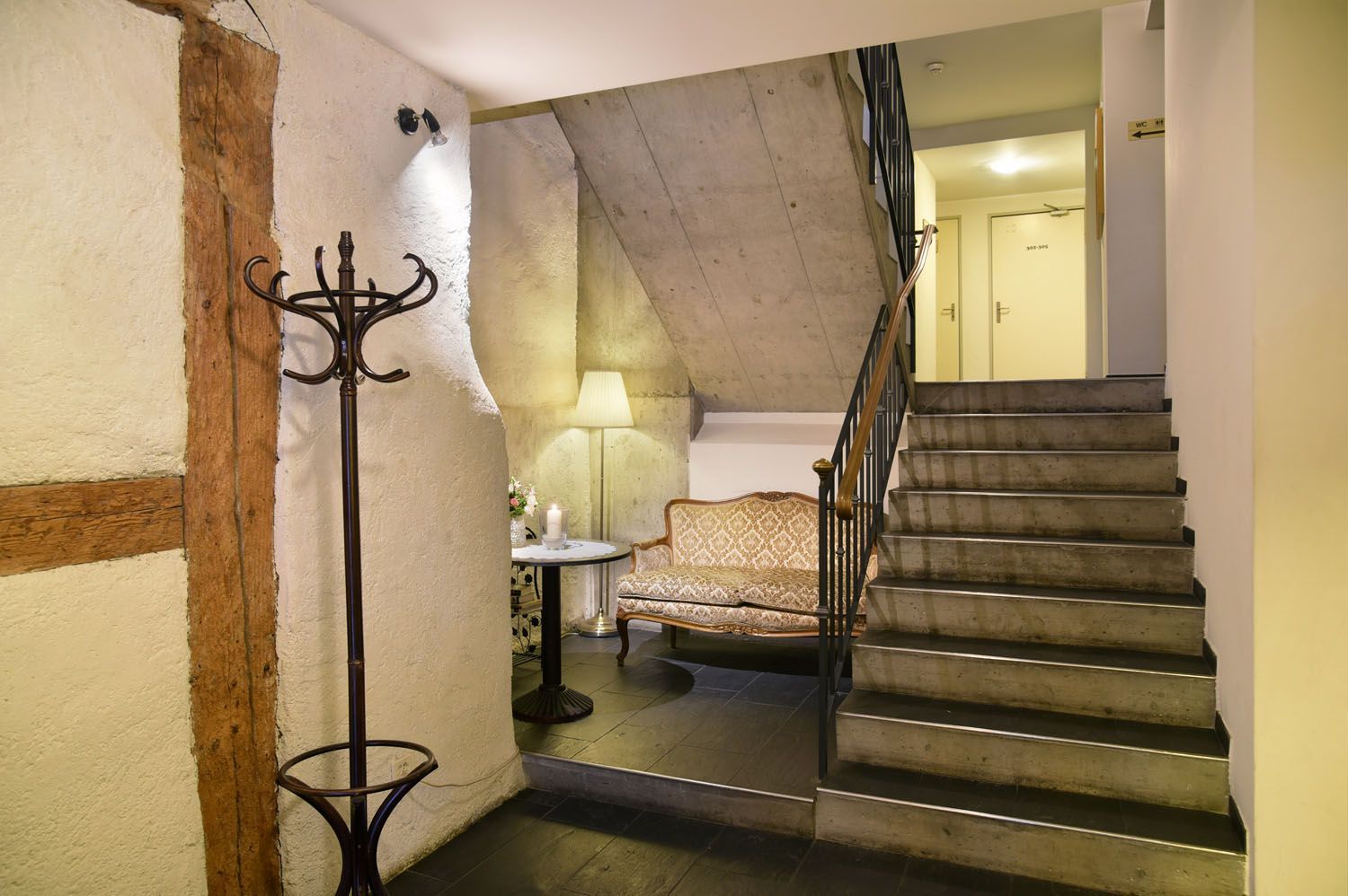 Lobby des Hotel Hirschen Zürich